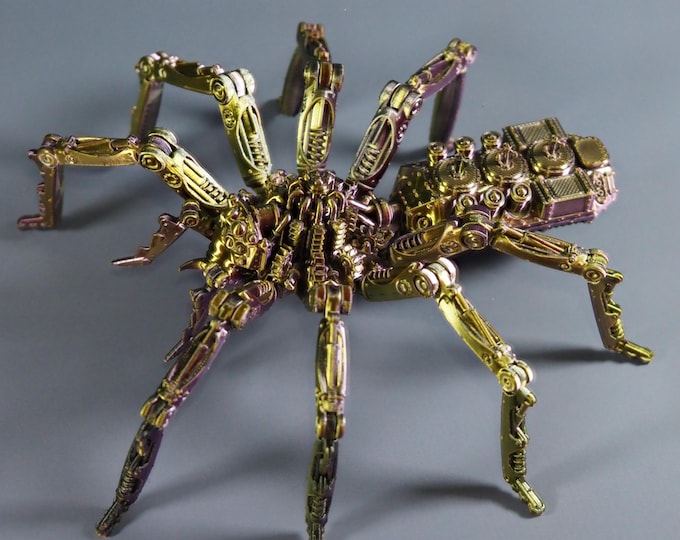 Steampunk Robot Spider Articulated