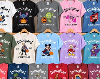 Disney Halloween Comfort Colors® T-Shirt, Disneyland Halloween Tee, Mickey Halloween Shirt, Halloween Family Shirt, Spooky Season