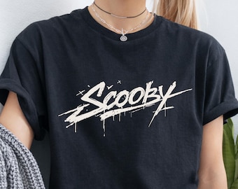 Graffiti Streetwear Shirt, Dark Retro Cartoon Tee, Punk Graphic Shirt, Urban Graffiti Tee, Alternative Streetwear