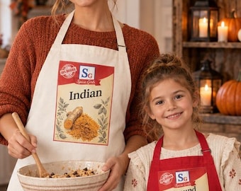 Spice Girl Aprons, 251+ Spice Designs, Halloween Group Costume, Matching Thanksgiving Aprons, Food Seasoning Costume