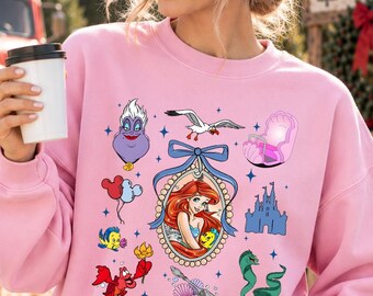 Christmas Sweatshirt, Retro Holiday Crewneck, Magical Christmas Sweater, Nostalgic Winter Gift, Cute Holiday Pullover