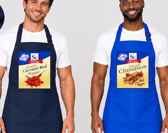 Spice Guy Halloween Apron, 253 Spice Designs, Halloween Group Costume, Condiment Halloween Outfit, Matching Group Costume, Men's Spice Apron
