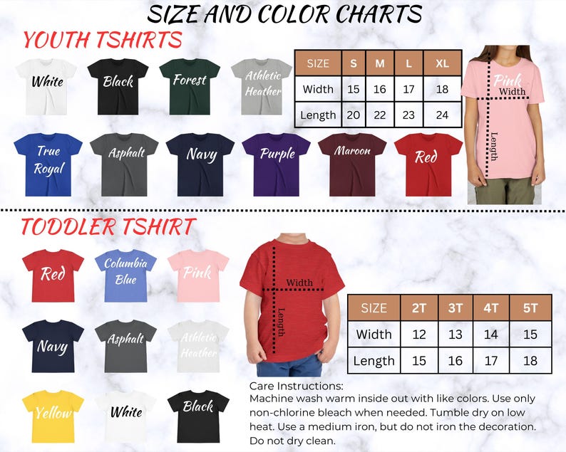 a women's t - shirt sizes chart with measurements