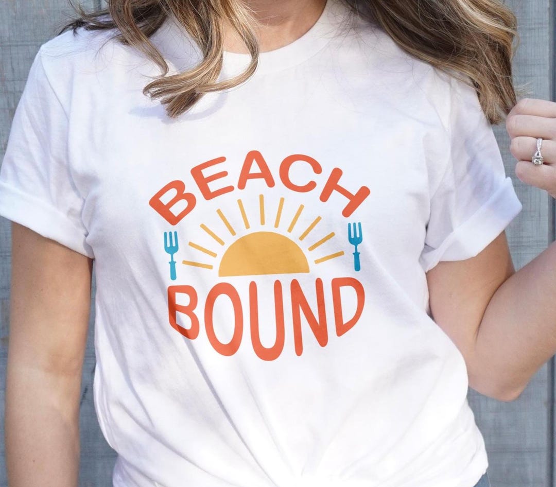 Retro Sunset Beach T-shirt: Palm Tree Graphic Summer Vacation - Etsy