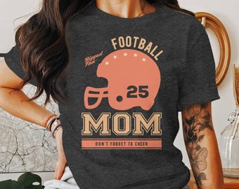 Football Mom Shirt: Cheerleading Sports Tee