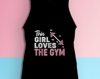Gym Girl T-Shirt: Weightlifting Fitness Gift
