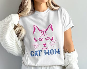 Cat Mama Shirt: Cat Lover Gift