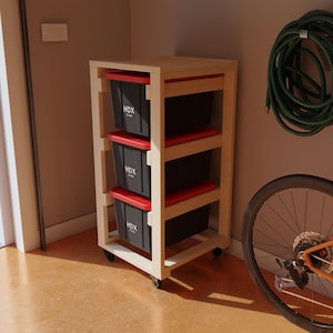 3x1 Tote Organizer and DIY Custom Storage Plans