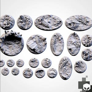 Alien Bases, Verschiedene Größen