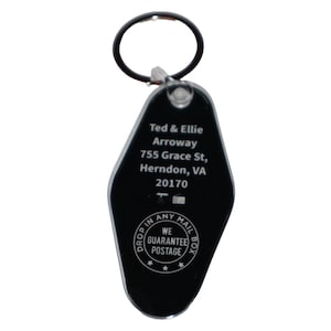 Contact Dr. Eleanor Ellie Arroway Ted Arroway Movie Inspired Retro Keychain Key Tag
