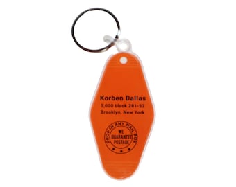 The Fifth Element Korben Dallas Apartment Inspired Keychain Tag
