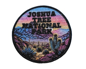 Joshua Tree National Park, Californië, opstrijkbare reispatch
