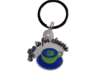 Coffee Is For Closers Glengarry Glen Ross Inspired Key Tag Chain