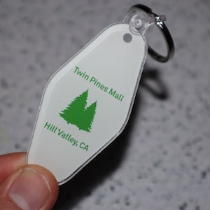 バックトゥザフューチャー TWIN PINES MALL 電飾看板 模型 Twin pines mall - Etsy 日本