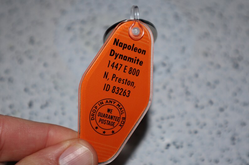 Napoleon Dynamite House Movie Inspired Keychain Tag Etsy