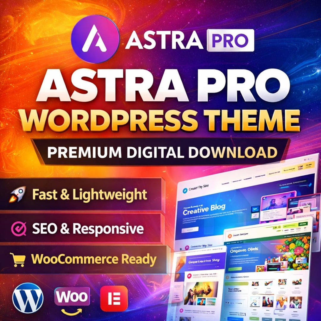 Astra Pro Wordpress Theme – Premium Digital Download | Fast ...