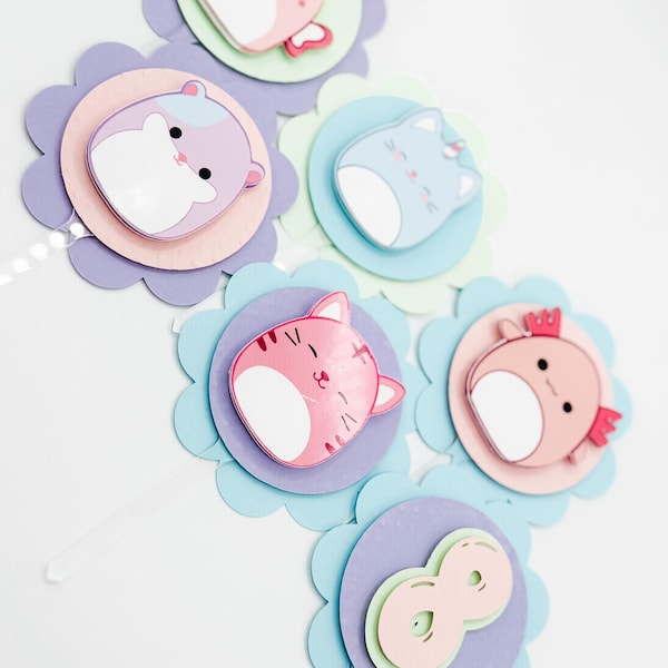 Squishmallow Cupcake Toppers (12 Count)