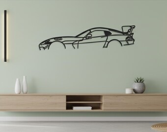 Viper ACR Gen 5 metaal, auto metalen muur kunst, auto garage teken, auto cadeau metalen decor, racewagen, auto-accessoires, cadeau voor vriend