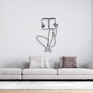 Minimalist Line Art, Metal Wall Decor, Metal Wall Art, Home Wall Hangings, Geometric Wall Art, Home Metal Decor