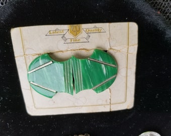 Boucle de ceinture en plastique des années 1930