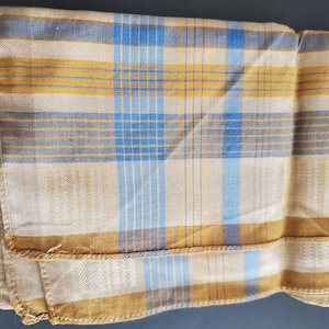 WEDDING Silk Man&#39;s handkerchief Vintage  hanky never used