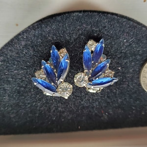 JULIANA earrings clip-on vintage 1950-60&#39;s
