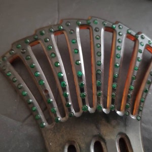 Antique Faux Tortoise hair  comb vintage