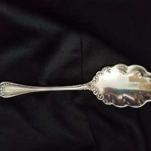 Vintage Silver Plated Vegetable  SPOON PAT. APR. 24,1900 Antique