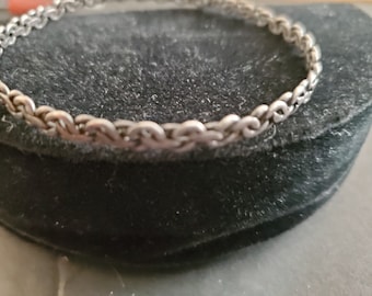 vintage non signé bracelet sterling Bangle