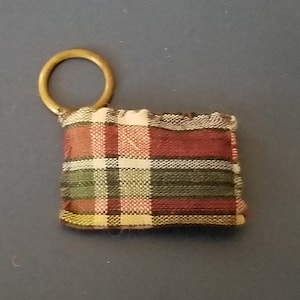 RARE Vintage Barbie Doll Plaid Wristlet 1960&#39;s