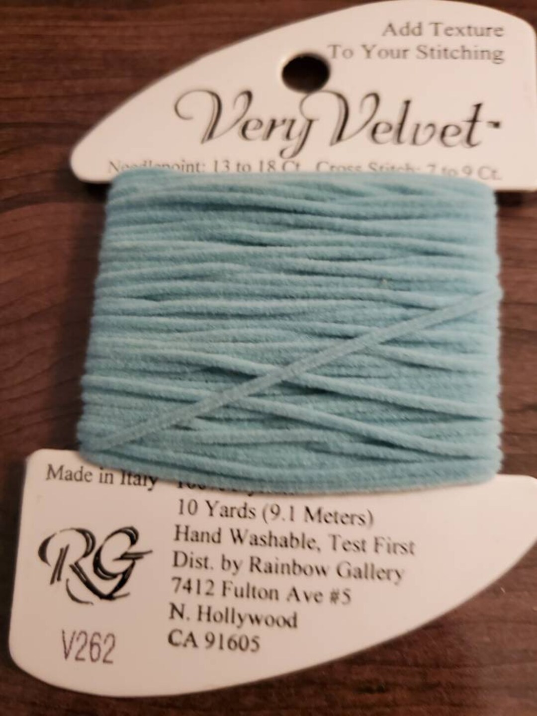 Vintage Very Velvet Yarn for Needlepoint Never Used Made in 