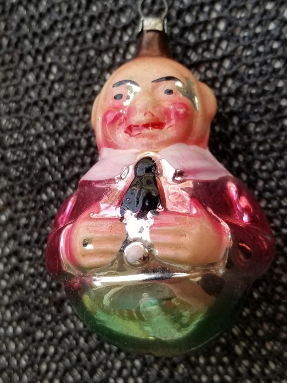 Vintage Xmas Humpty Dumpty Christmas Ornaments 1930 S Etsy
