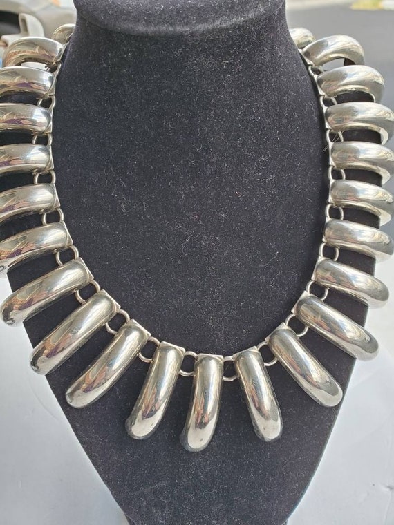 Vintage silver Plated Necklace 1960's