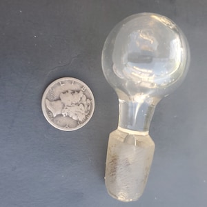 Vintage Perfume Glass Stopper