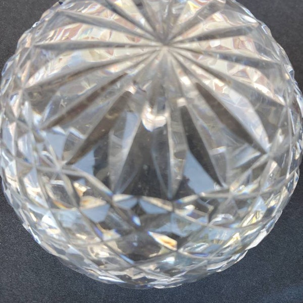 Vintage Waterford Crystal Paperweight signed