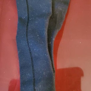 Vintage Ken&#39;s Black Wedding Pants Doll Clothes 1960-70&#39;s