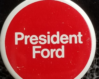 vintage le président FORD Pin / bouton