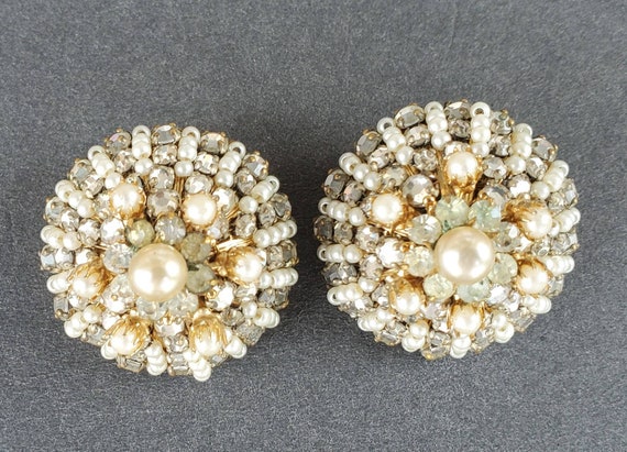 Fabulous Eugene Earrings signed Clip-on - image 1