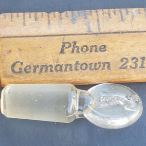 Vintage Perfume Glass Stopper