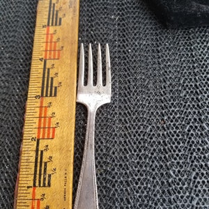 ANTIQUE INTERNATIONAL Sterling Silver. Baby FORK