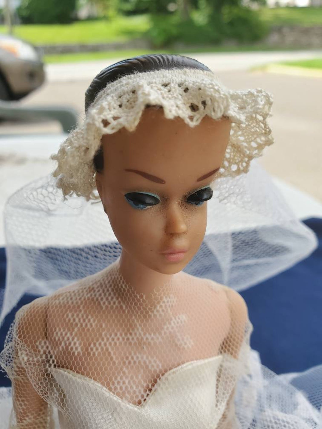 Vintage Barbie Wedding Gown Veil Doll Clothes 1960's - Etsy