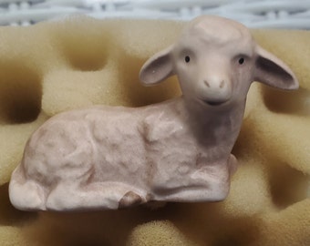 vintage Hummel M J. Hummel Lamm Lamb petit brebis #276 Figurine Goebel avec boîte d'origine