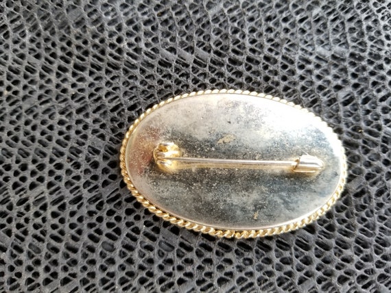 Vintage moasic art deco Brooch / pin - image 2