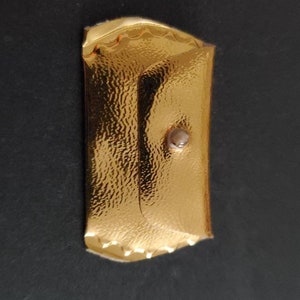 Vintage Barbie Puppen Geldbörse Gold Kleidung