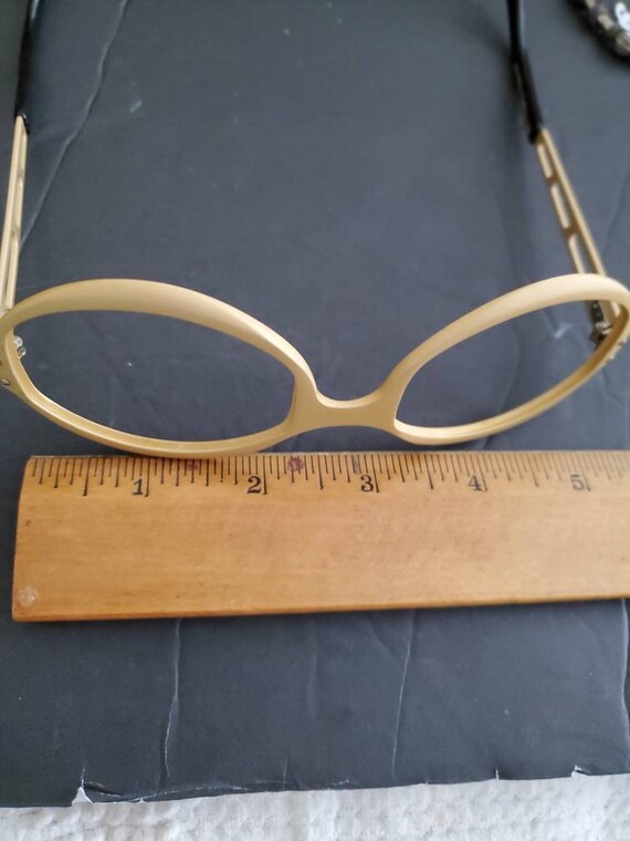 Vintage Store Stock Eyeglasses Frames Modernist d… - image 4