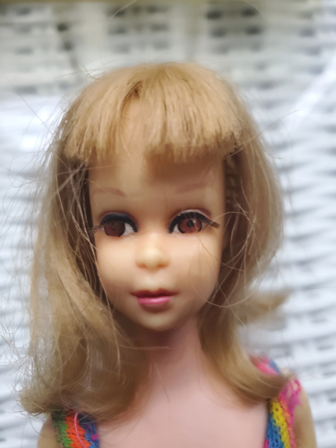 Vintage Barbie Francie Doll 1970 Original Swimsuit Vintage