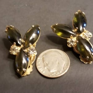 JULIANA earrings clip-on vintage 1950-60&#39;s