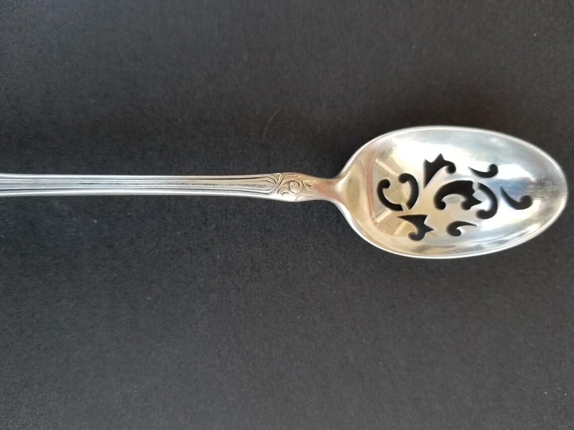 Vintage Silver Plated Olive SPOON 1846 Rogers Bros A1 Antique Etsy