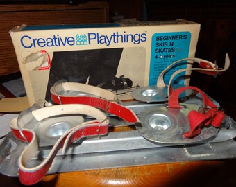Creative Playthings-Beginner's Skis'n Skates-With Original Box.