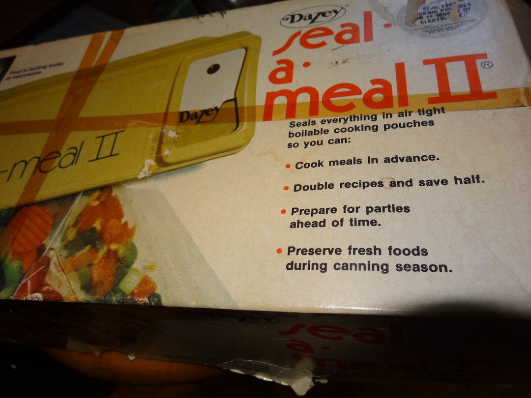 Dazey Seal A Meal II Model Sam II New With Instructions Box Open Etsy